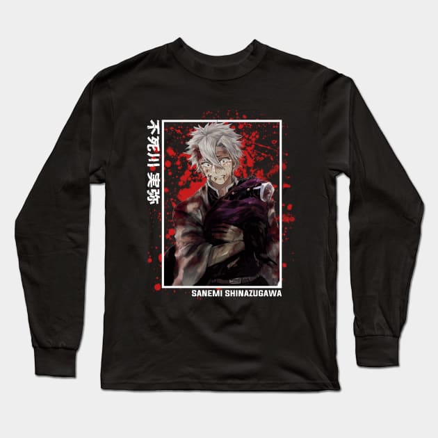 Sanemi Shinazugawa - Demon Slayer Long Sleeve T-Shirt by Otaku Emporium